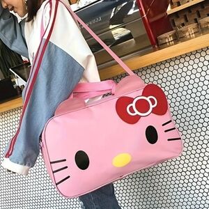 Hello Kitty Travel Crossbody Bag pink